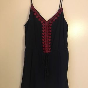 Bleuh Ciel Navy Romper